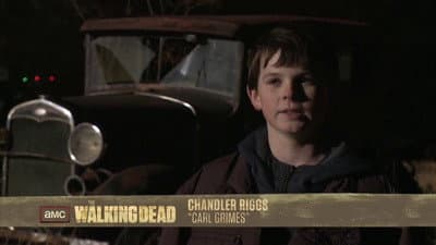Still from Inside The Walking Dead: Beside the Dying Fire