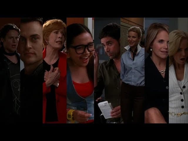 Still from Guesting on Glee