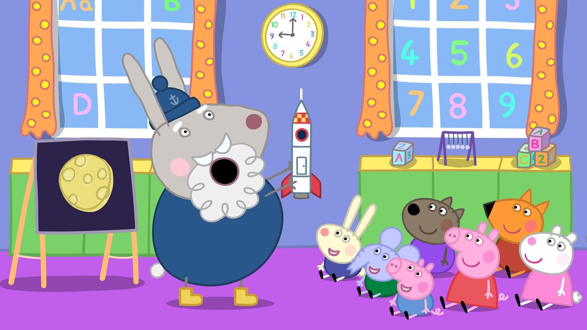 Still from Grampy Rabbit in Space