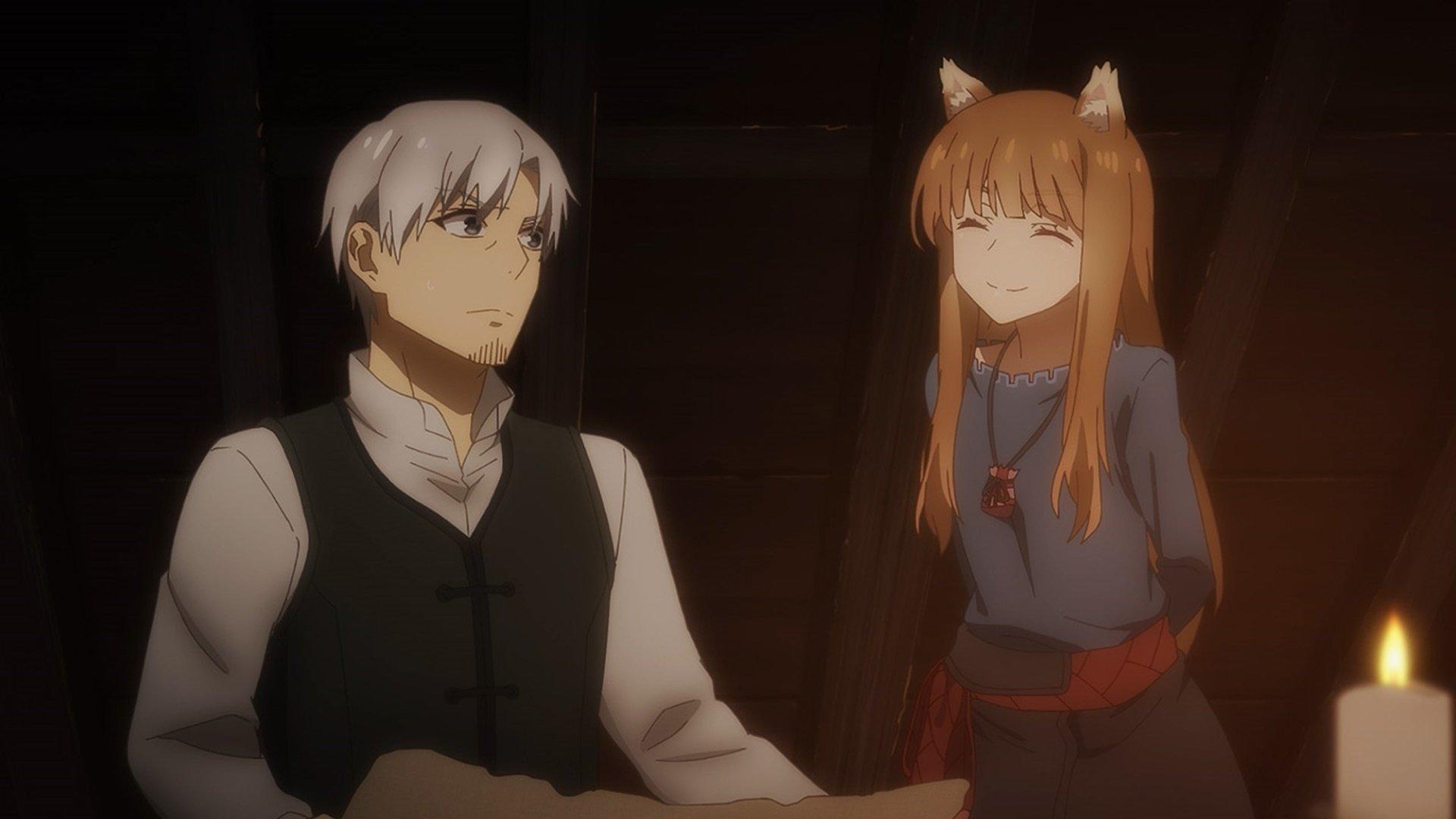 Still from Romantic Merchant and Moonlit Farewell