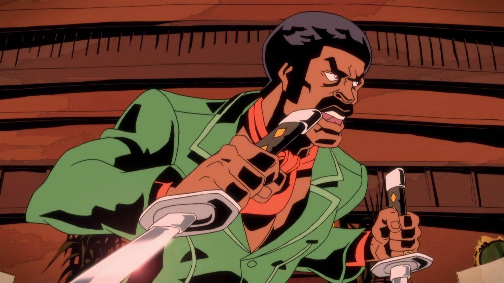 Still from Panic on the Player's Ball Express or That's Influenza Sucka!