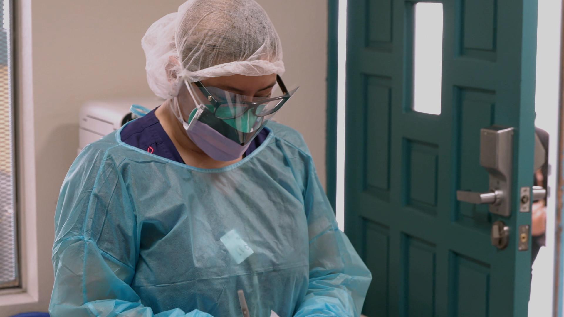 Still from Peddling PPE, Secondary Sports, Viola Davis