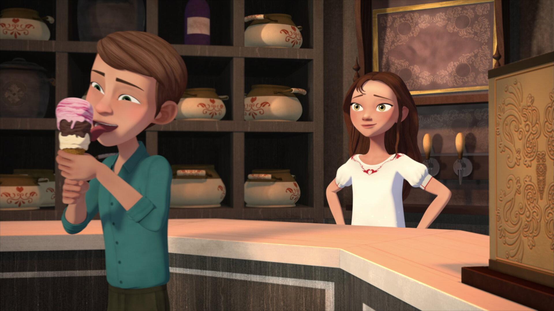 Still from Lucky and the Impatient Patient