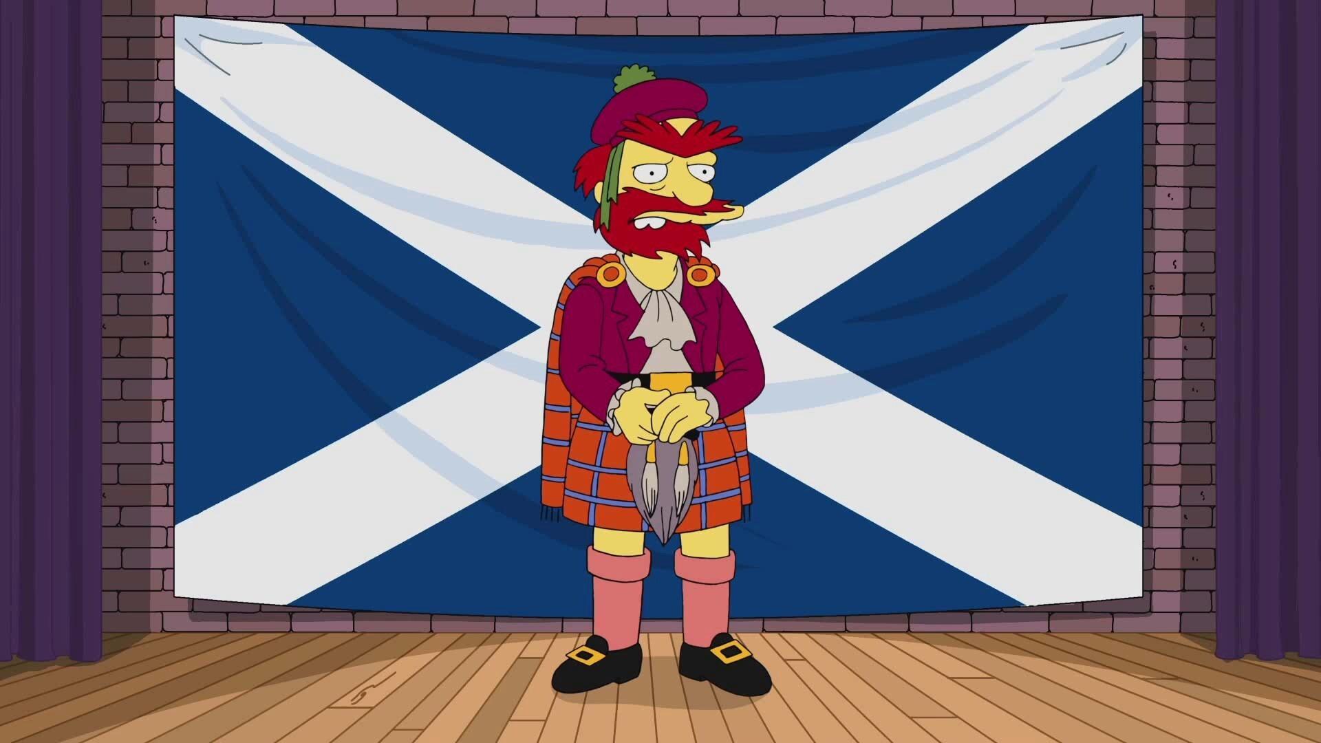 Still from Willie's Views On Scottish Independence