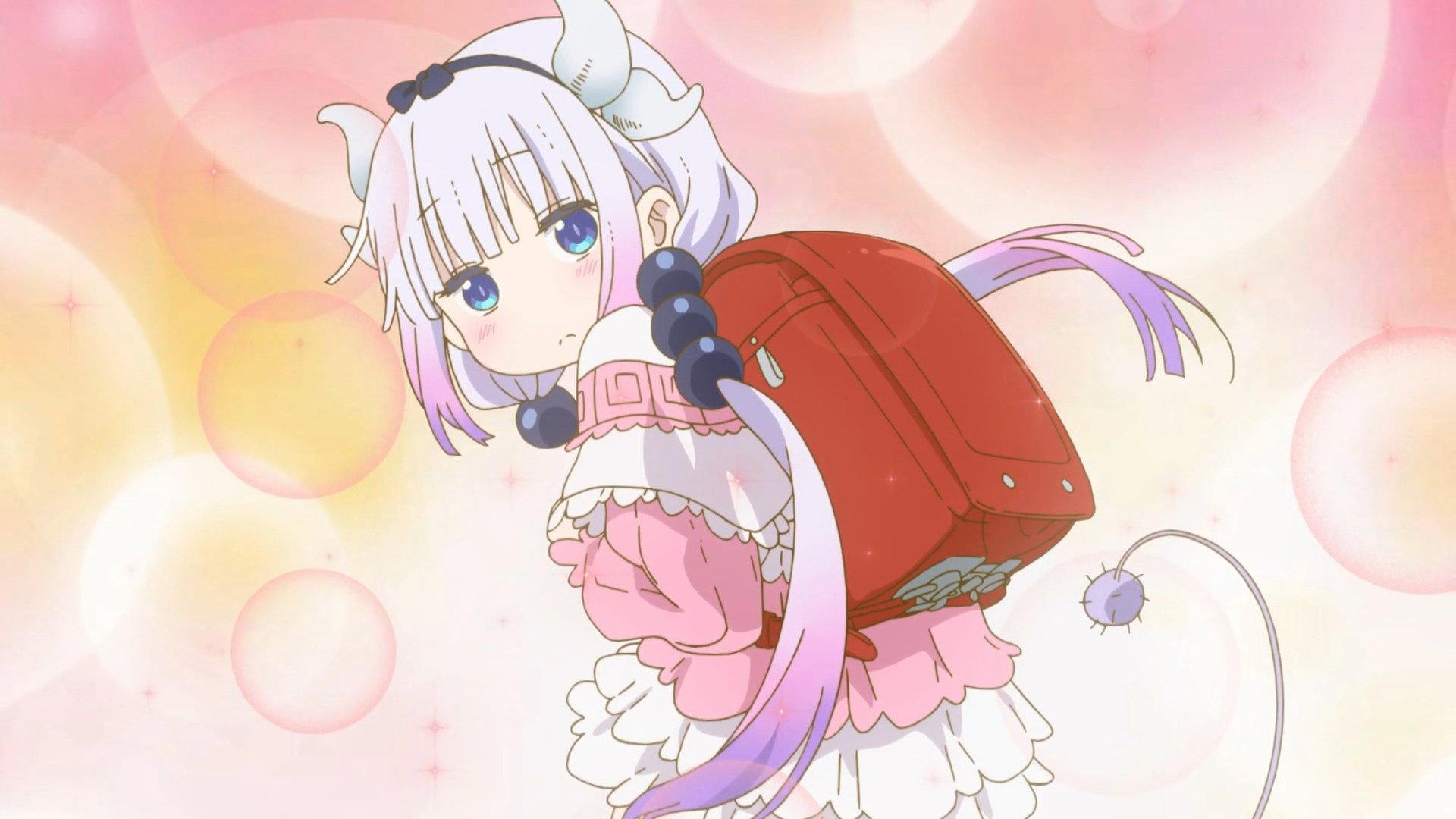 Still from Kanna Goes to School! (Not that she needs to.)