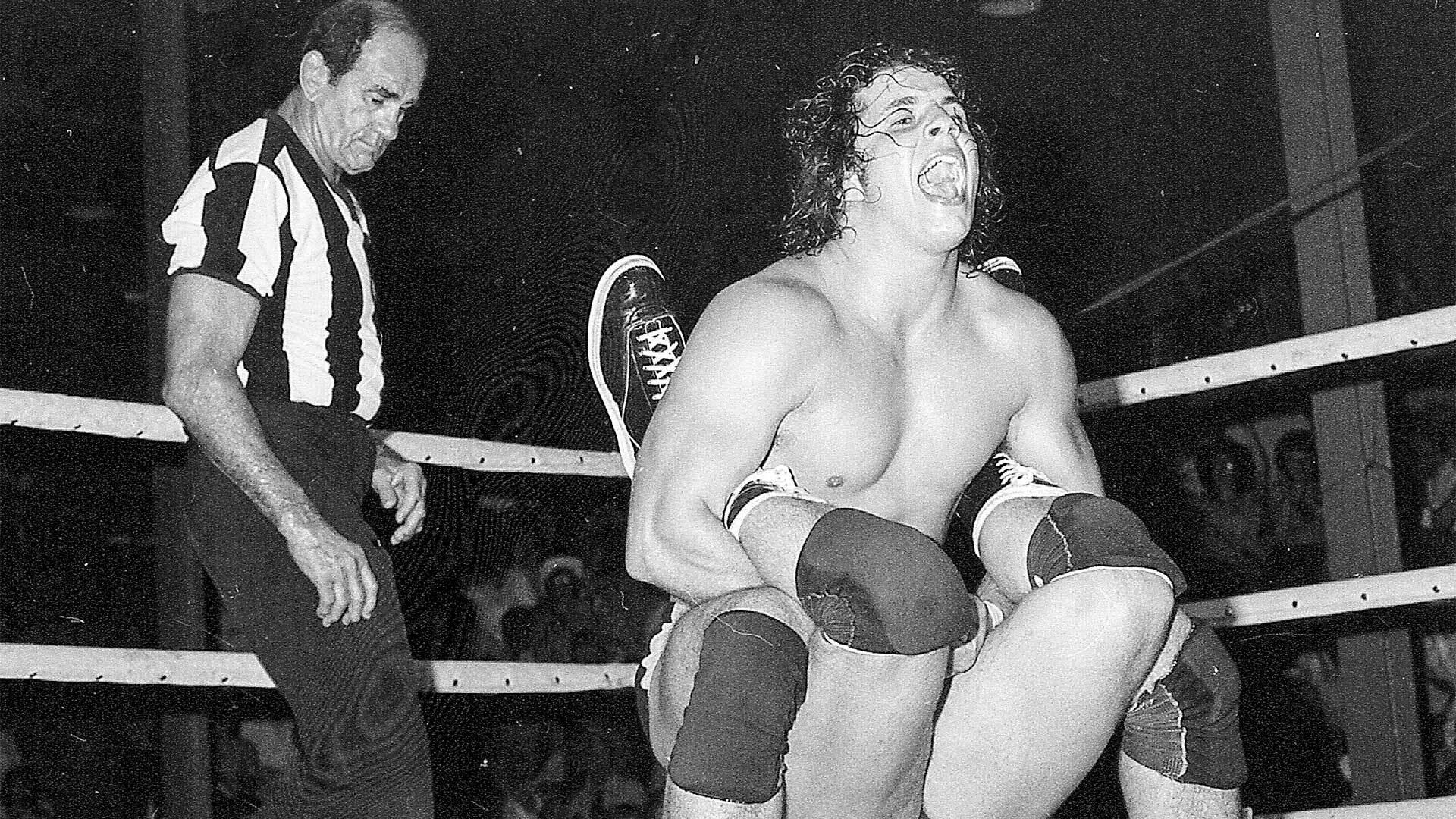 Still from The Montreal Screwjob