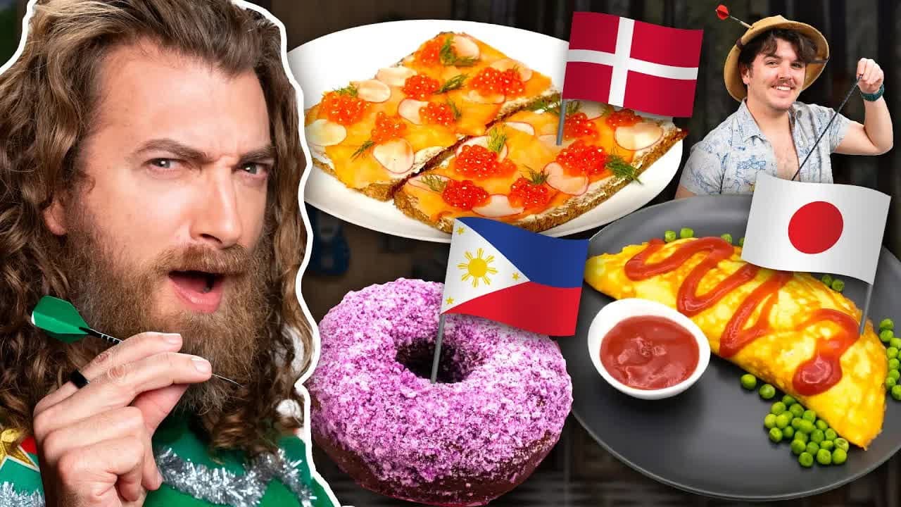 Still from International Taste Test Marathon