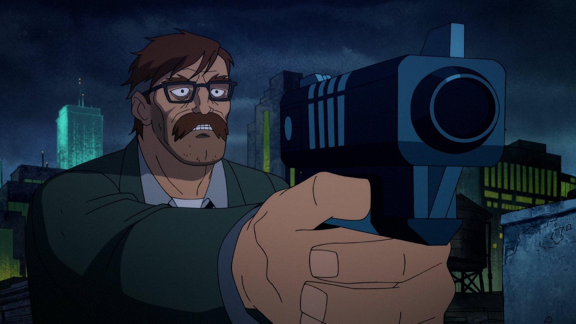 Still from You're a Damn Good Cop, Jim Gordon