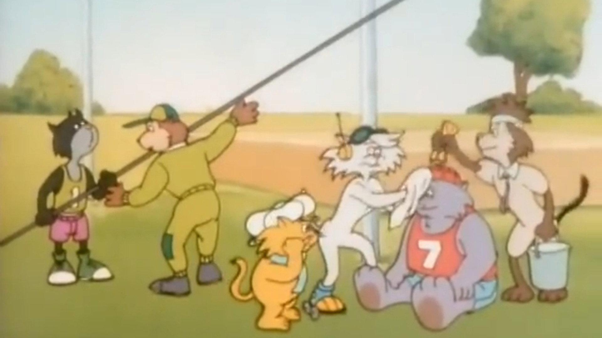 Still from Catlympic Cats