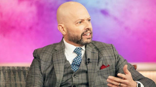 Still from Jon Cryer, Joe Keery, Danielle Kartes, Brad Meltzer