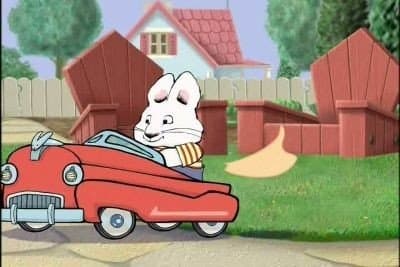 Still from Max Drives Away