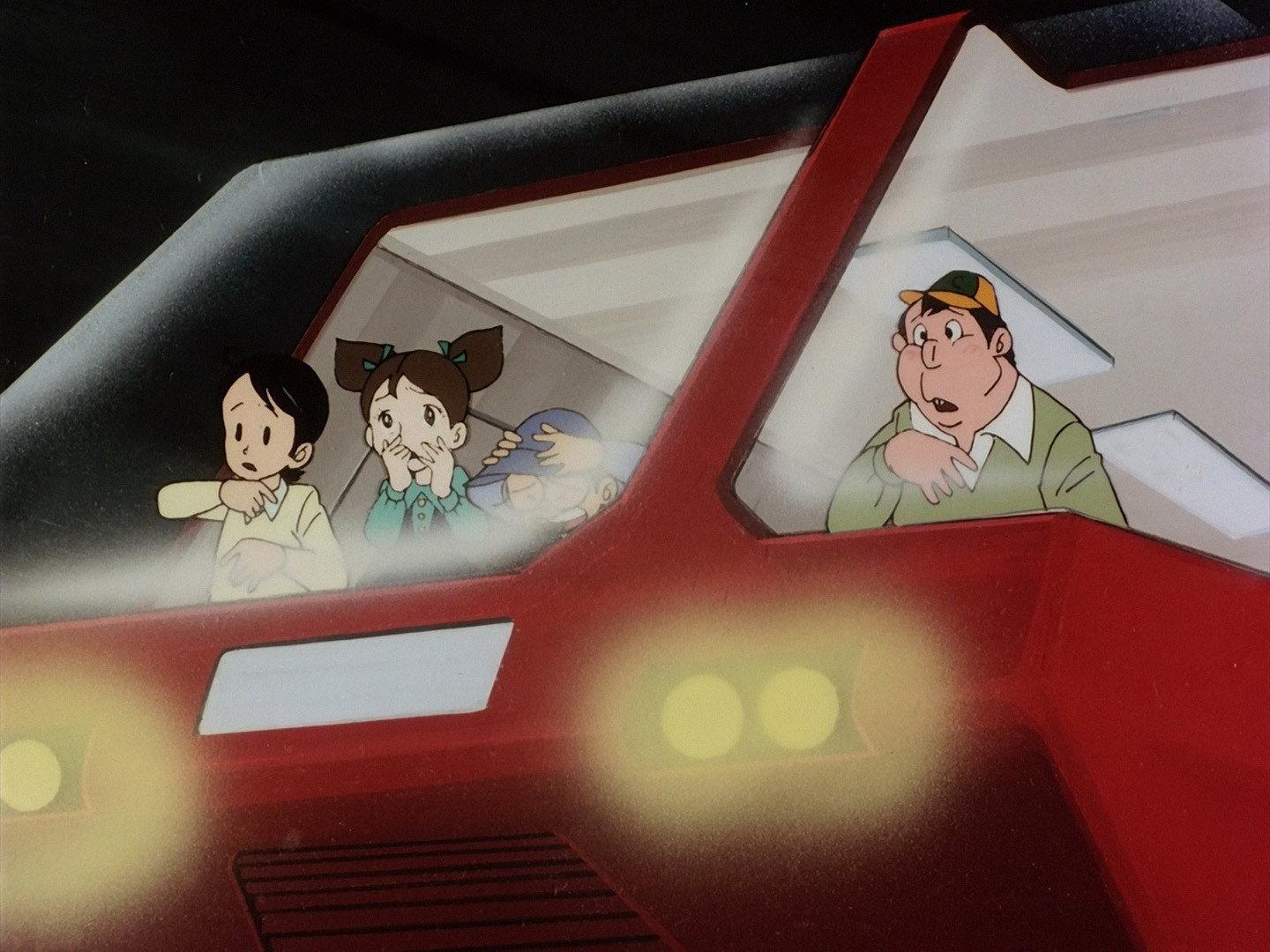 Still from The Runaway Subway Train
