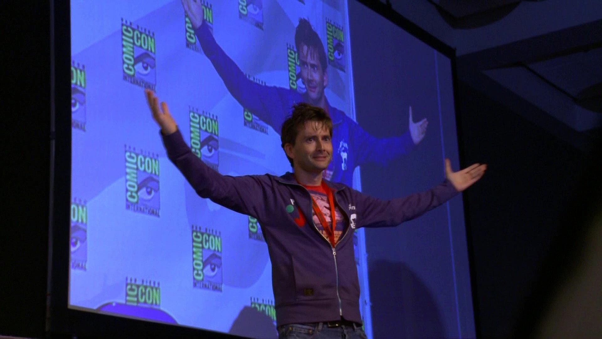 Still from Doctor Who at Comic-Con 2009