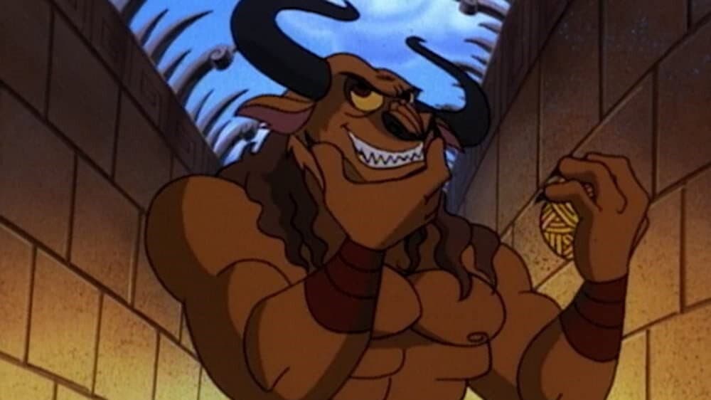 Still from Hercules and the Minotaur