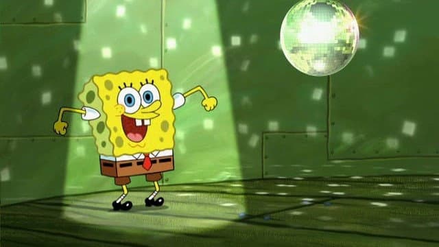 Still from SpongeBob's Legendary Dance Party