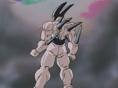 Still from Super Saiyan 4 Vegeta