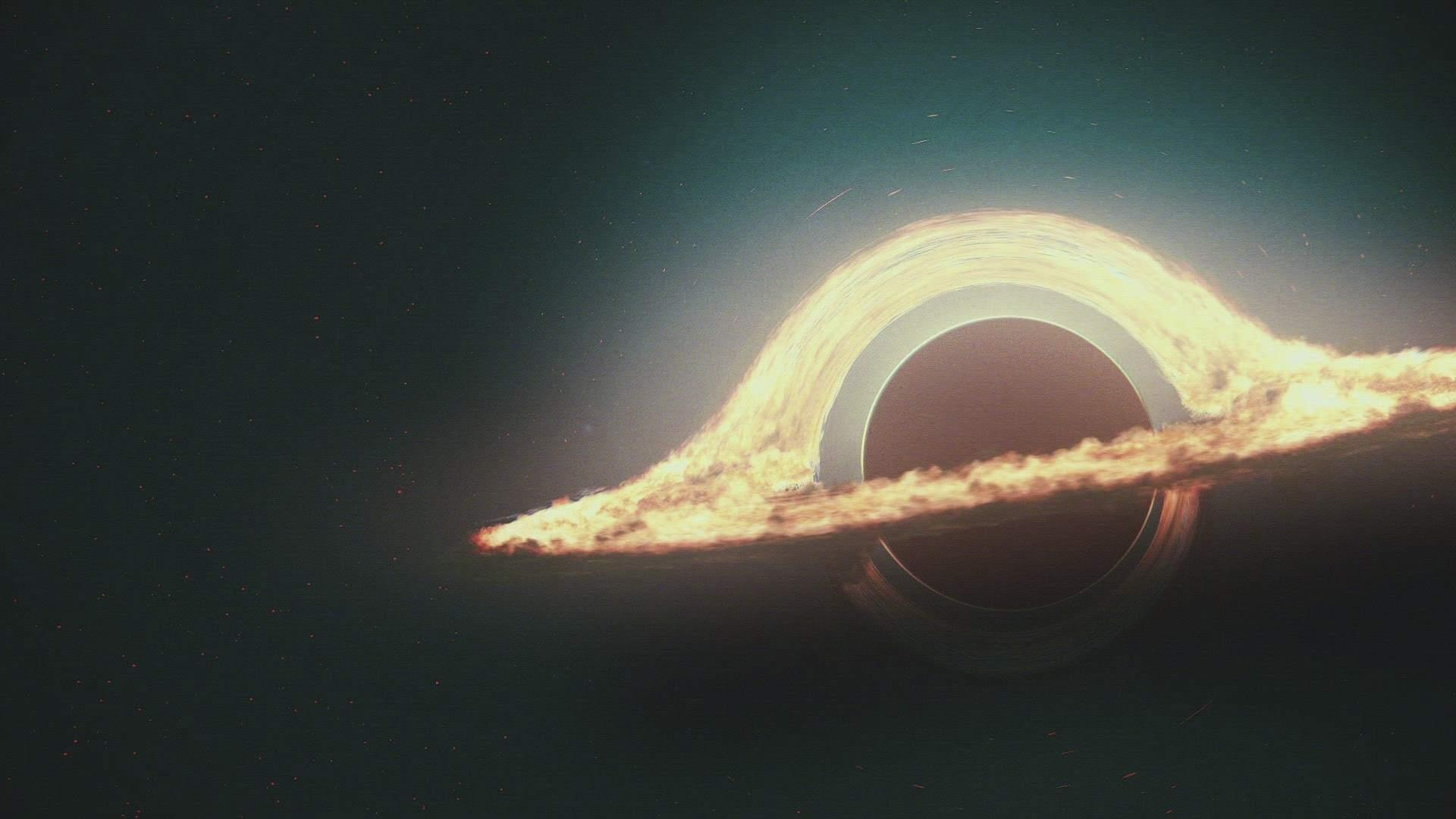 Still from Journey to a Black Hole