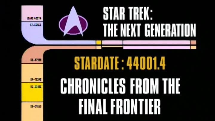 Still from Archival Mission Log: Year Four - Chronicles from the Final Frontier