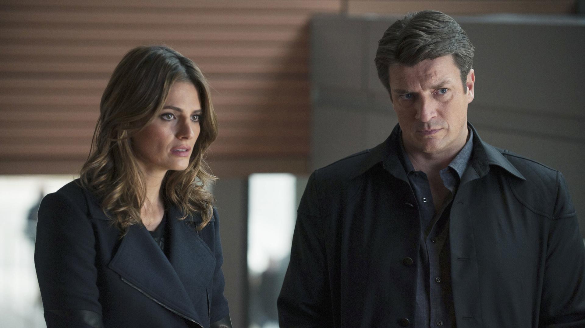 Still from Castle, P.I.