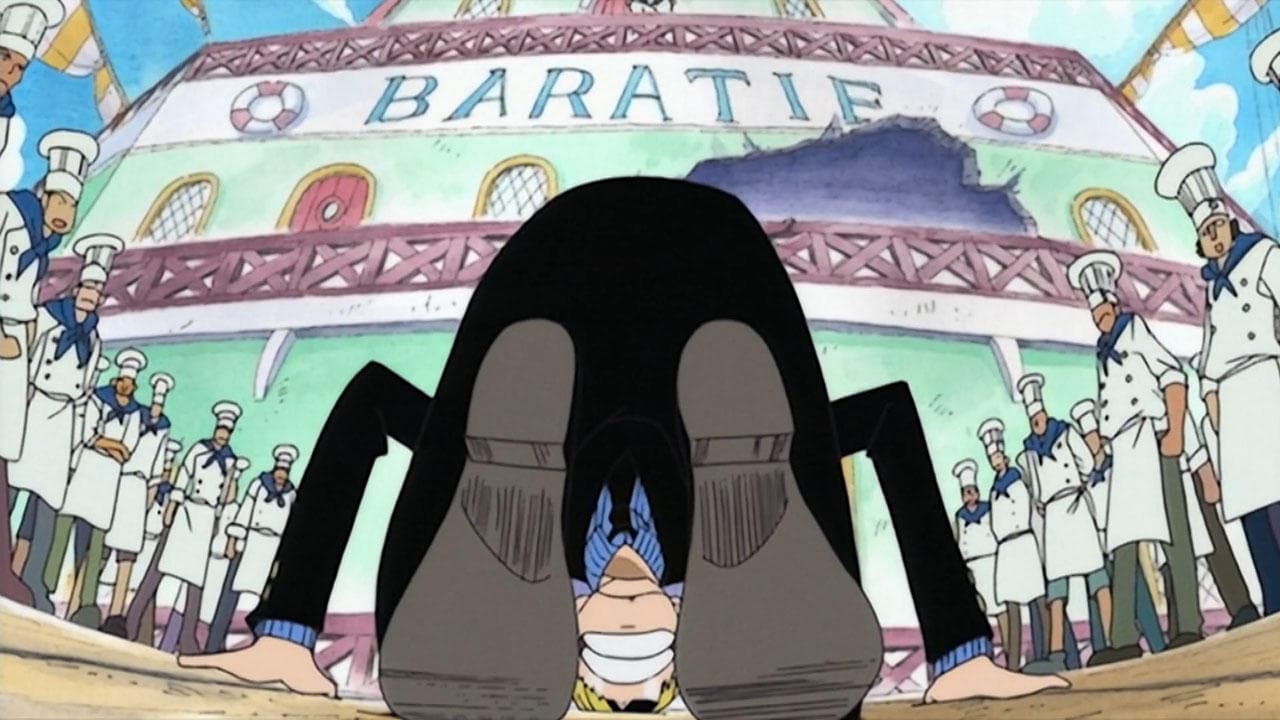 Still from Set Sail! The Seafaring Cook Sets Off With Luffy!