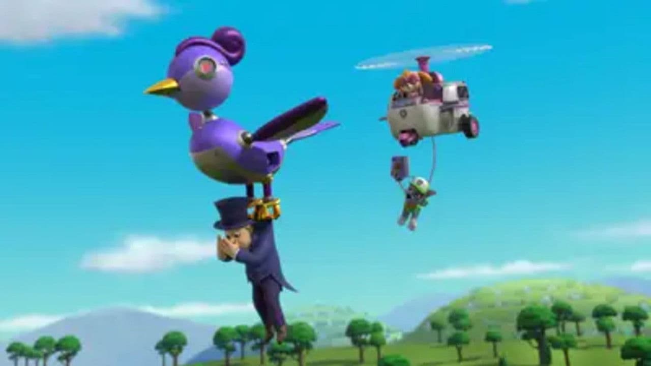 Still from Pups Stop the Giant Cucko