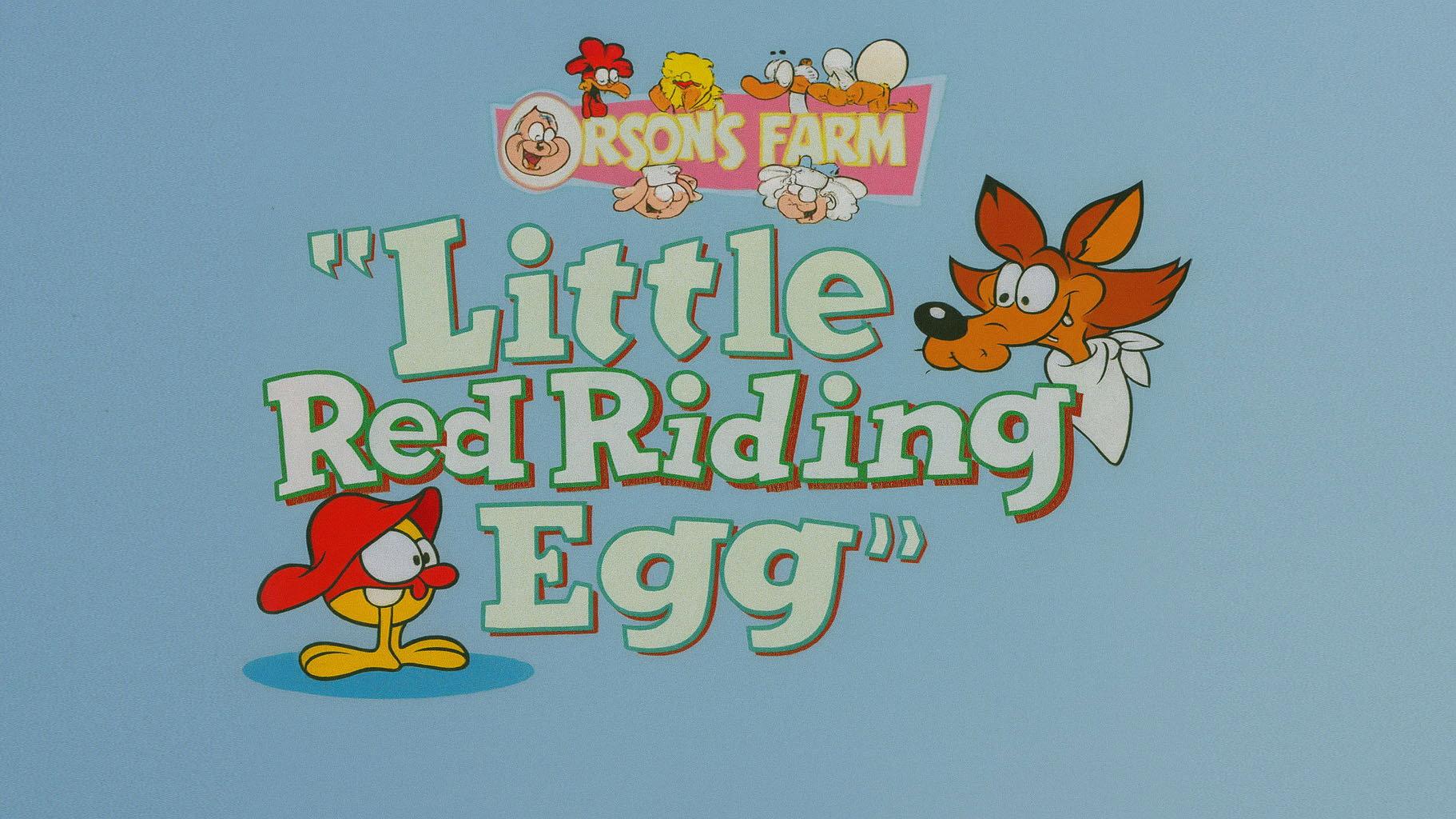 Still from Little Red Riding Egg