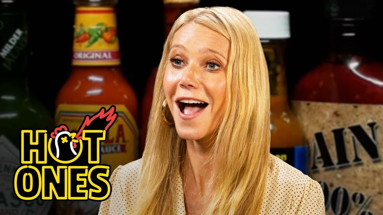 Still from Gwyneth Paltrow Is Full of Regret While Eating Spicy Wings