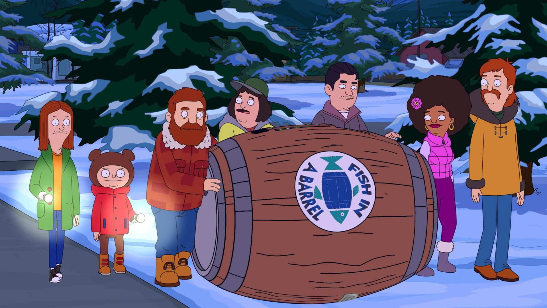 Still from Barrel Be Blood Adventure