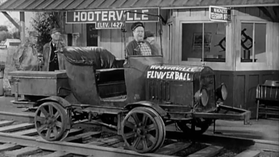Still from The Hooterville Flivverball