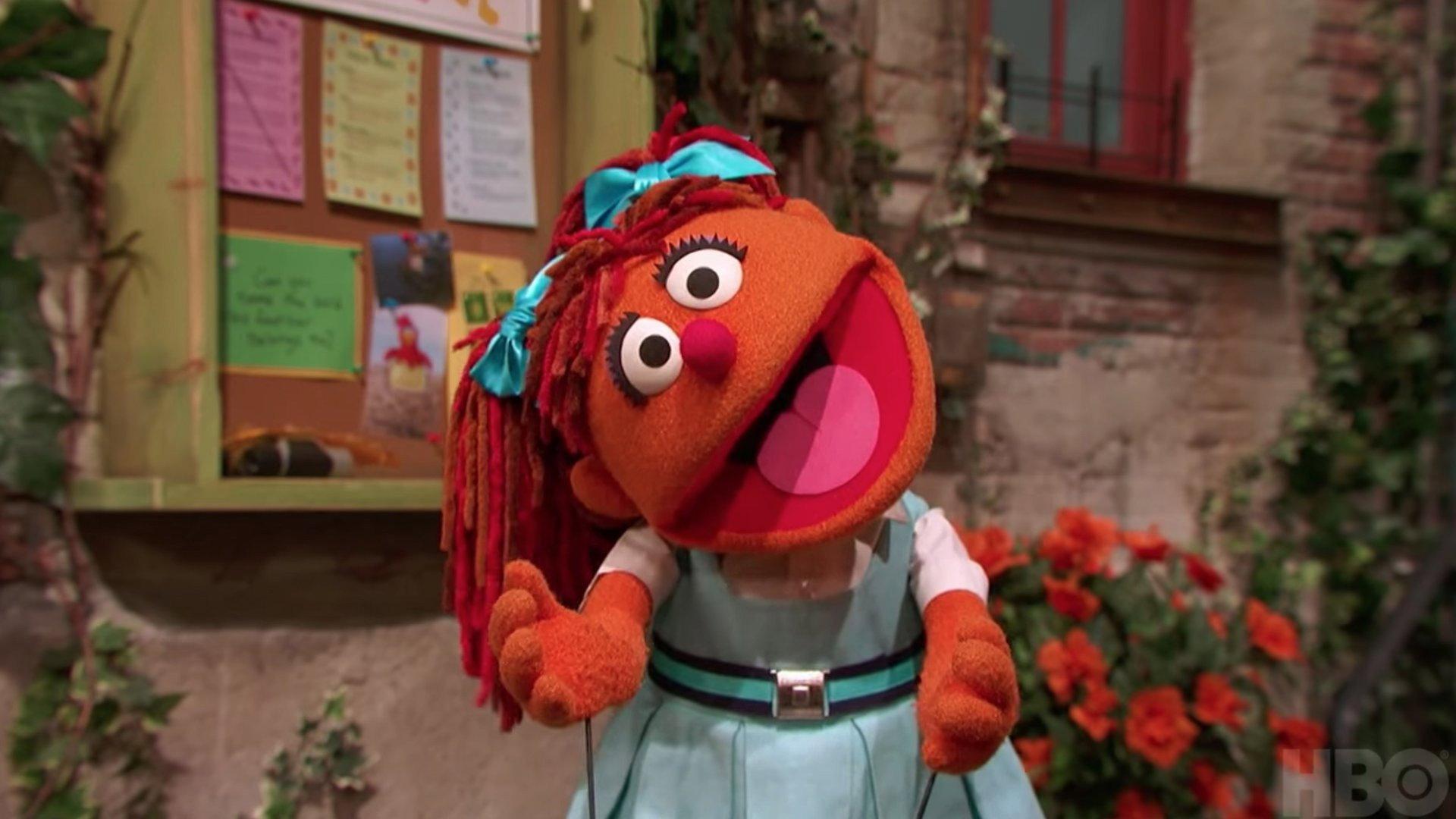Still from Chamki Visits Sesame Street