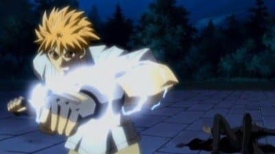 Still from Death Match at Sunrise: The Lightning Emperor vs. Doctor Jackal