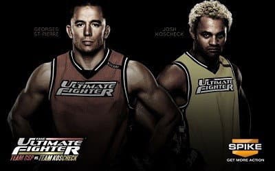 Still from Team GSP vs Team Koscheck Finale