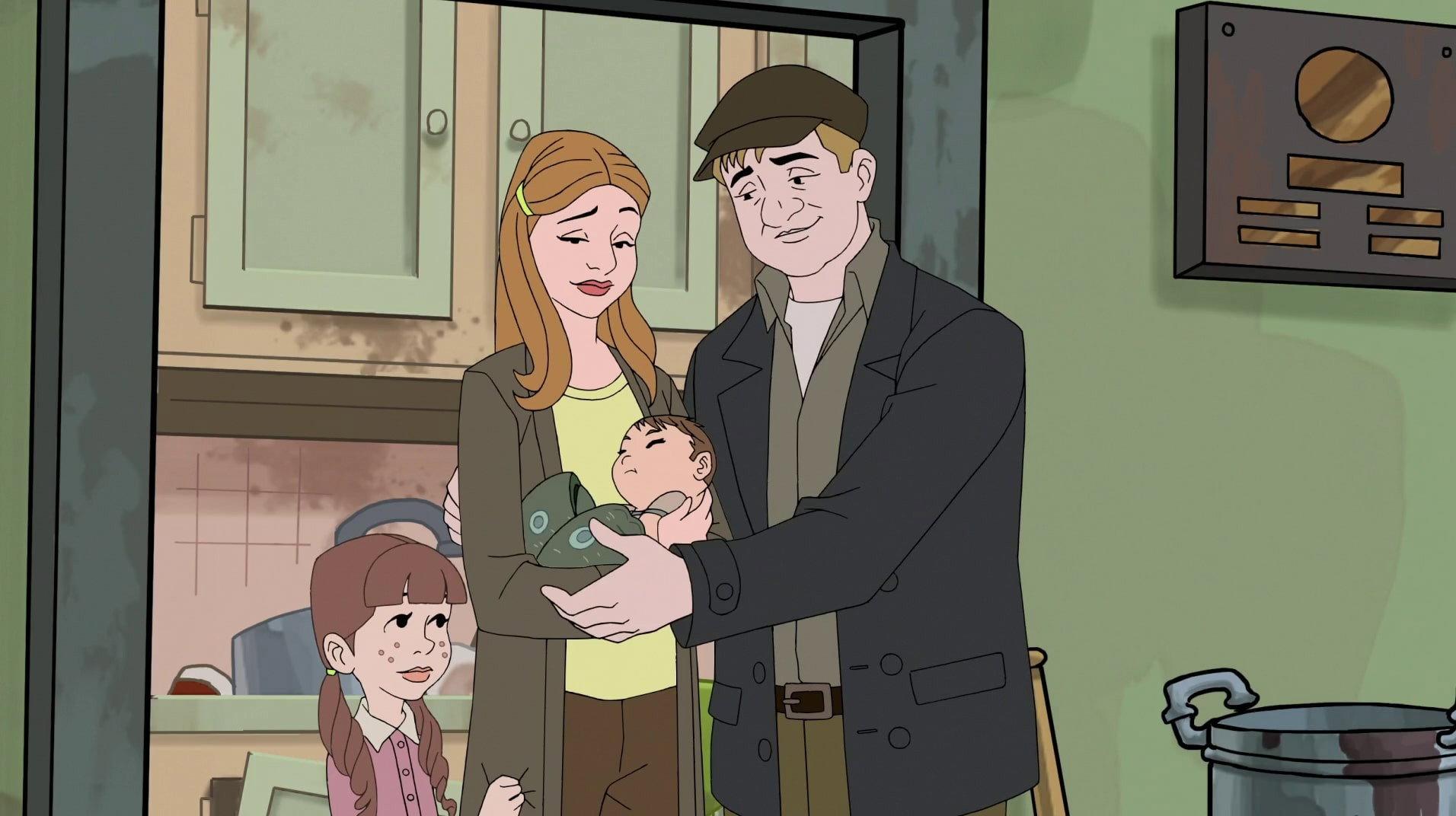 Still from Pits and Peaks