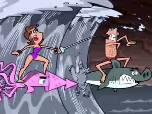 Still from Beach Blanket Bozos