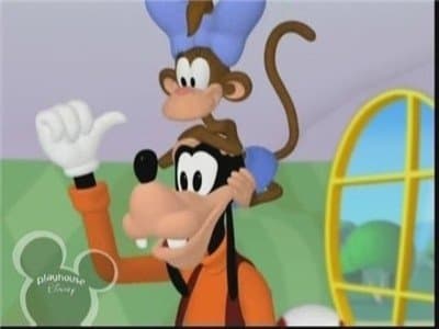 Still from Goofy's Coconutty Monkey