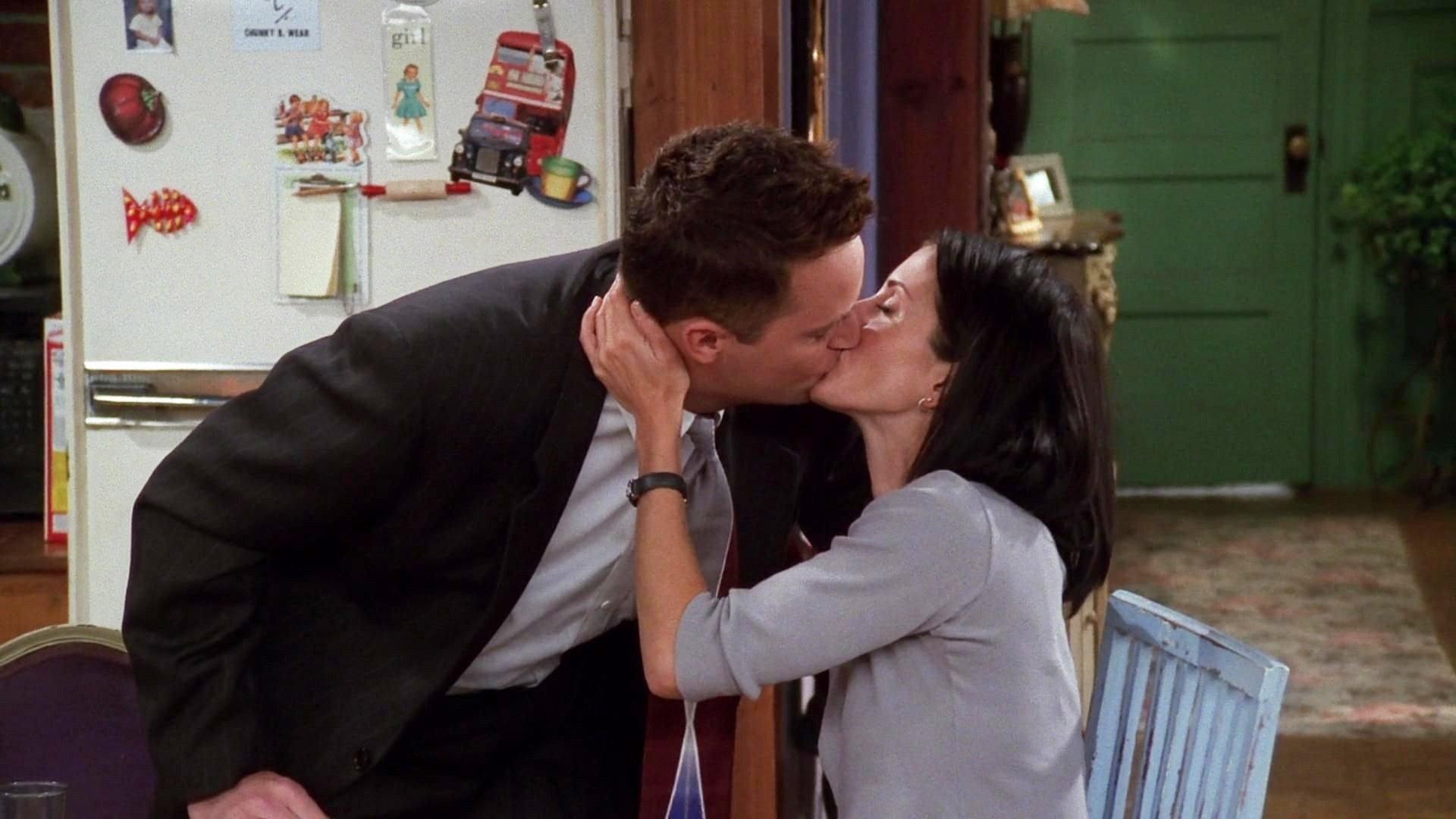 Still from The One with All the Kissing
