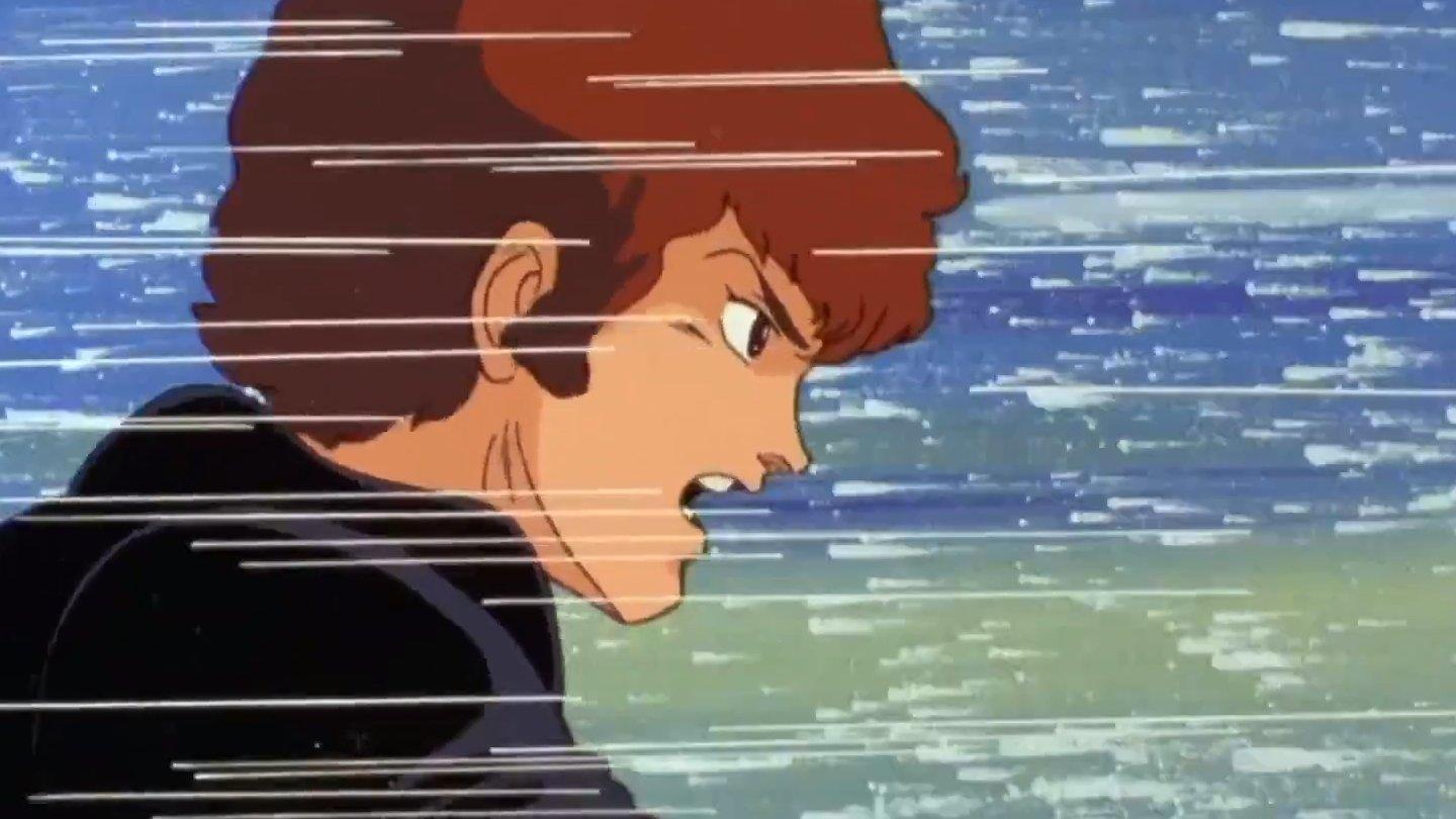 Still from Amuro Flies Again