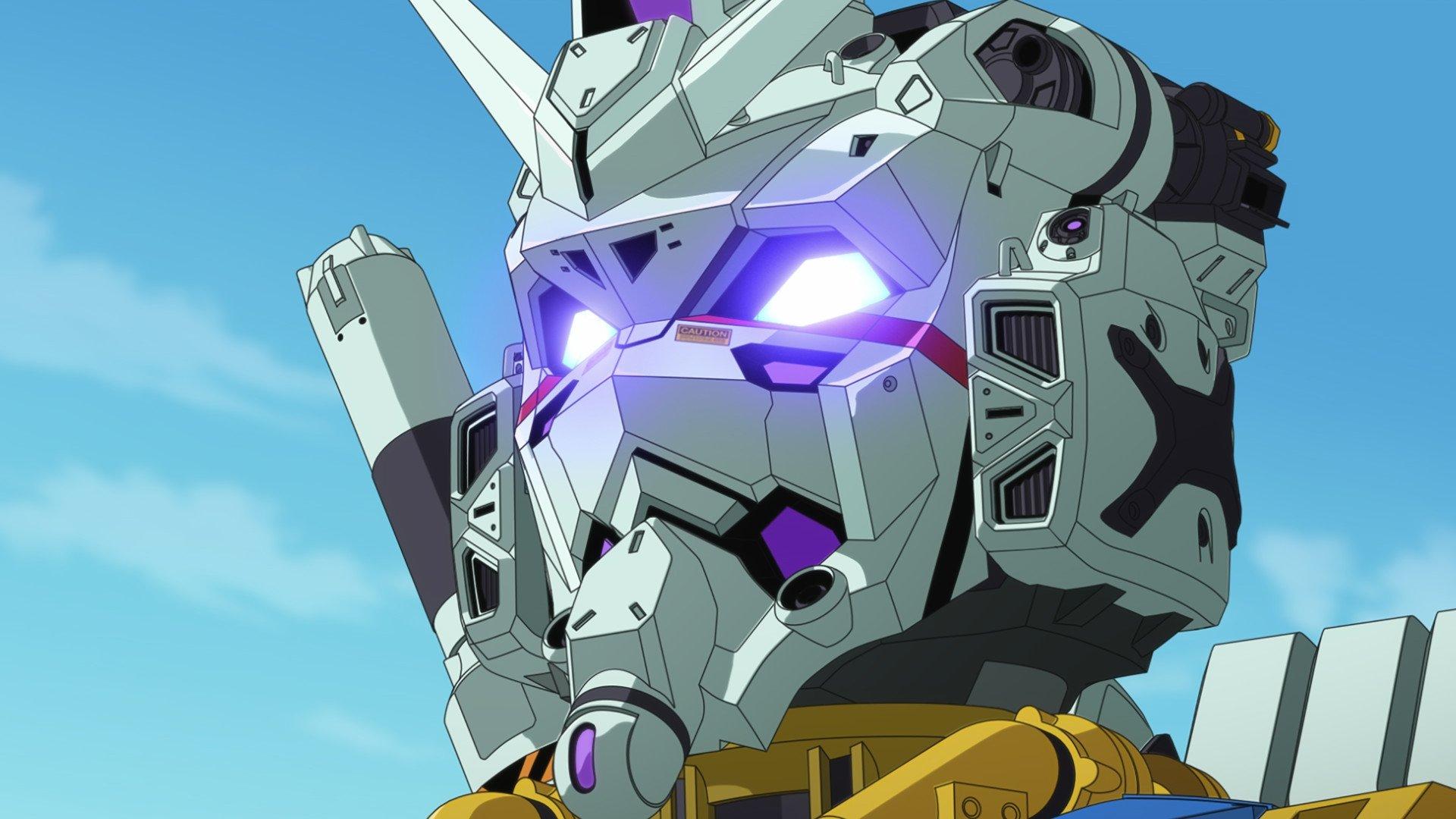 Still from The White Gundam