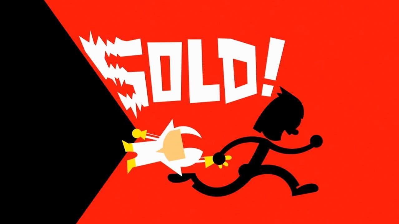 Still from Sold!