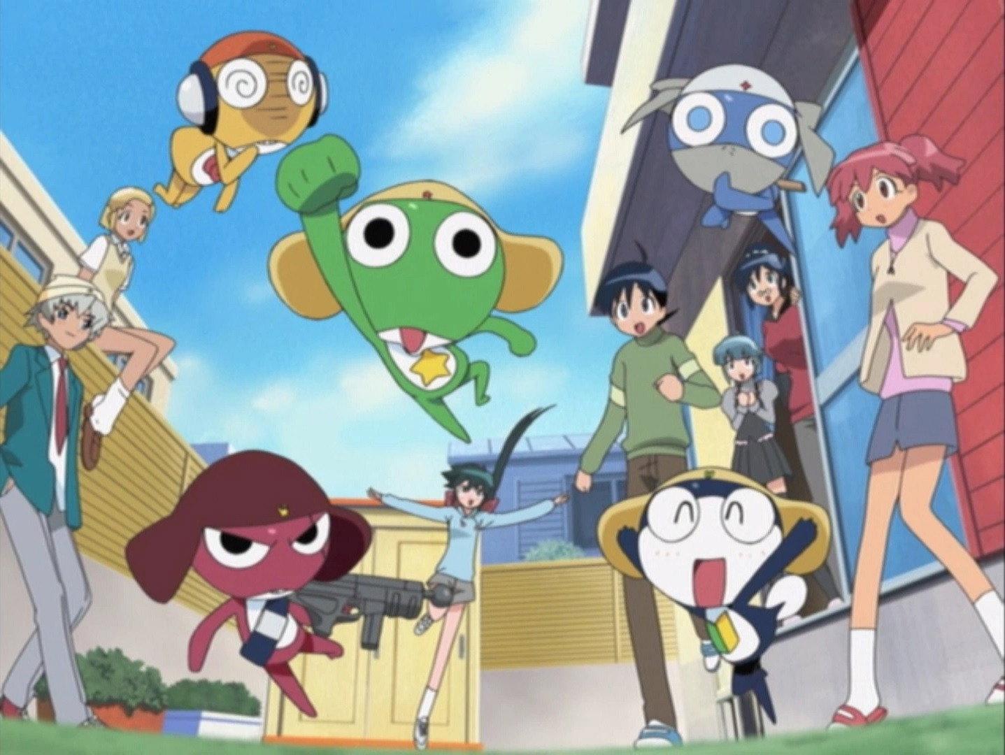 Still from The Keroro Platoon Retreats! Farewell, Pekopon