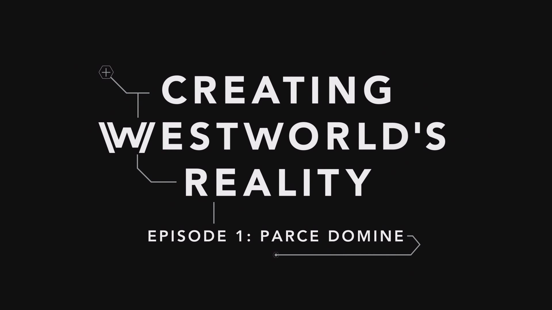 Still from Creating Westworld's Reality: Parce Domine