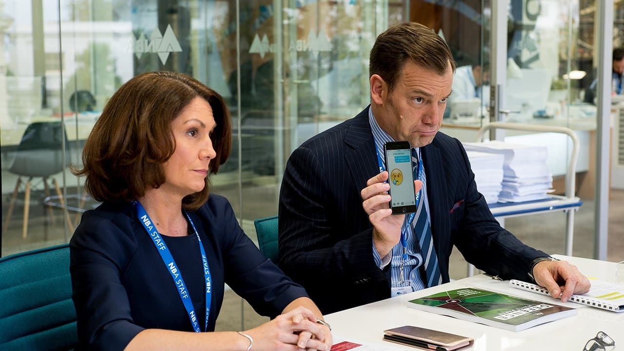 Still from On The Defence