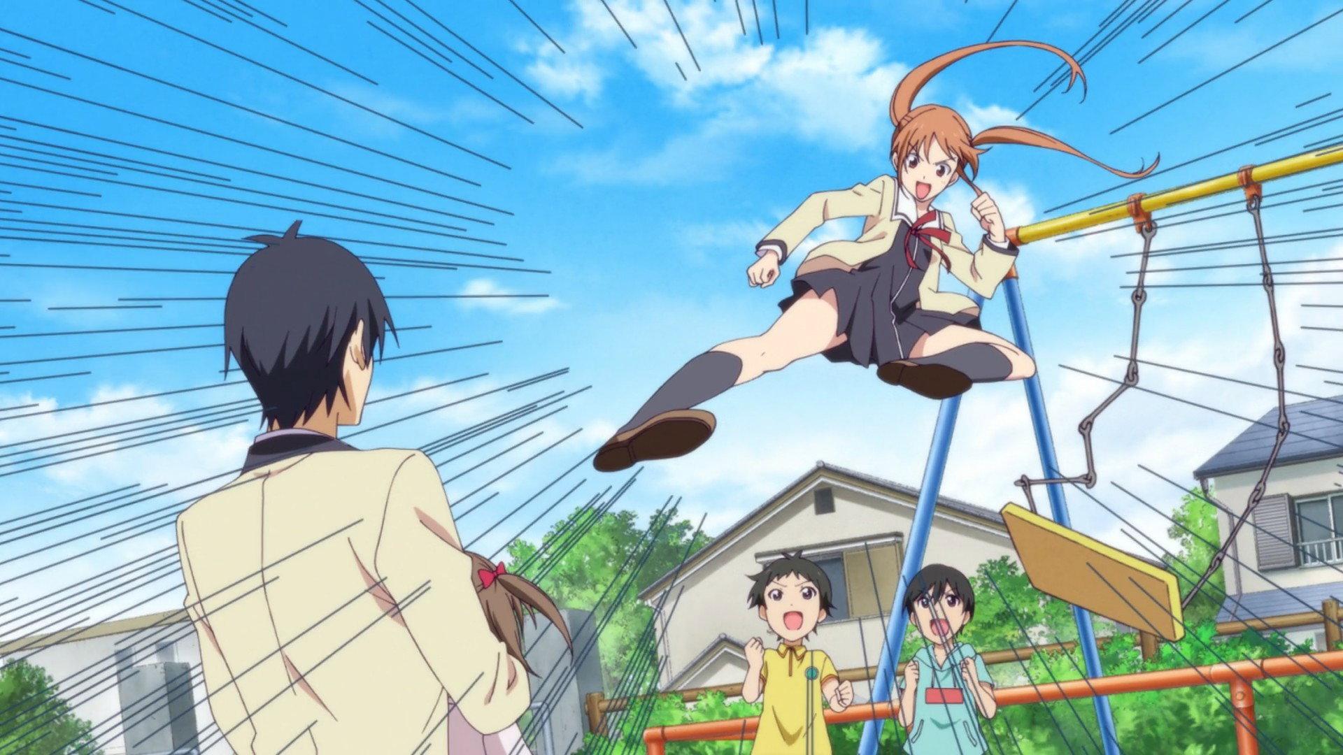 Still from Aho Girl Multiplies!