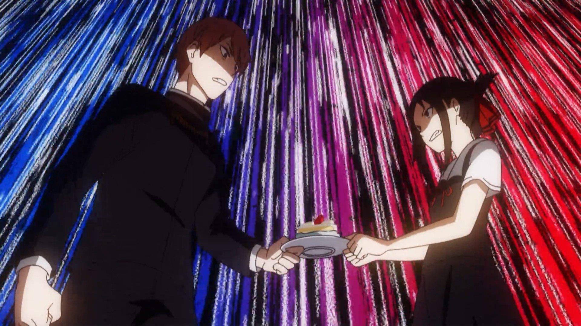 Still from Kaguya Won't Forgive / Kaguya Wants to Forgive / Miyuki Shirogane Wants to Go Somewhere