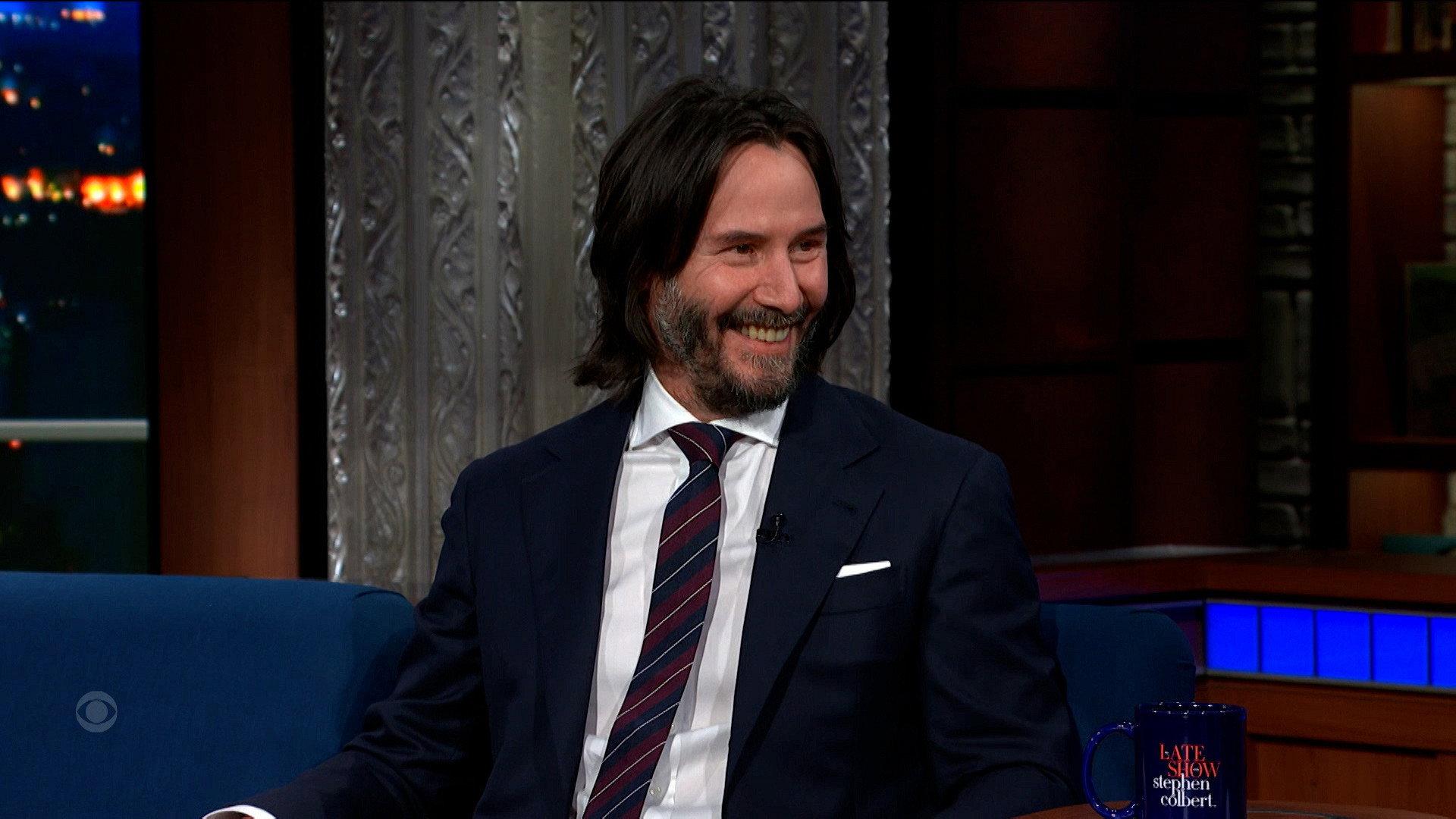 Still from Keanu Reeves, Genesis Owusu