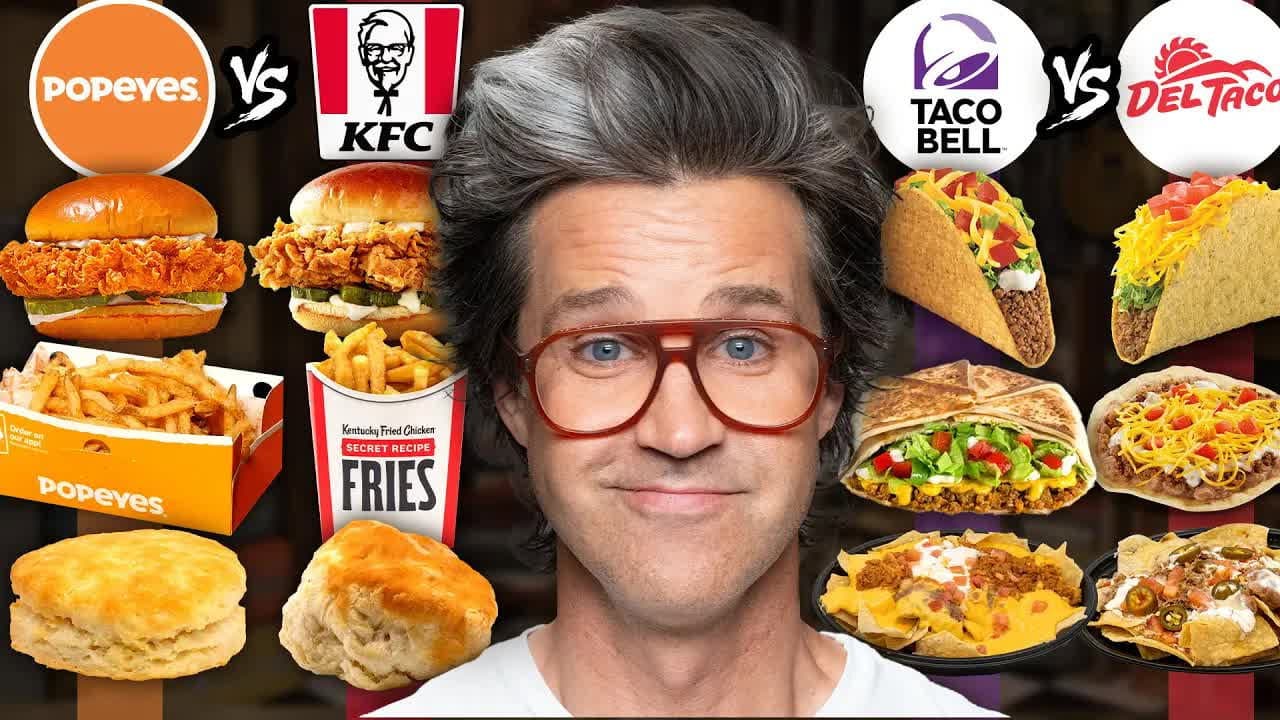 Still from Food Feuds Taste Test (Marathon)
