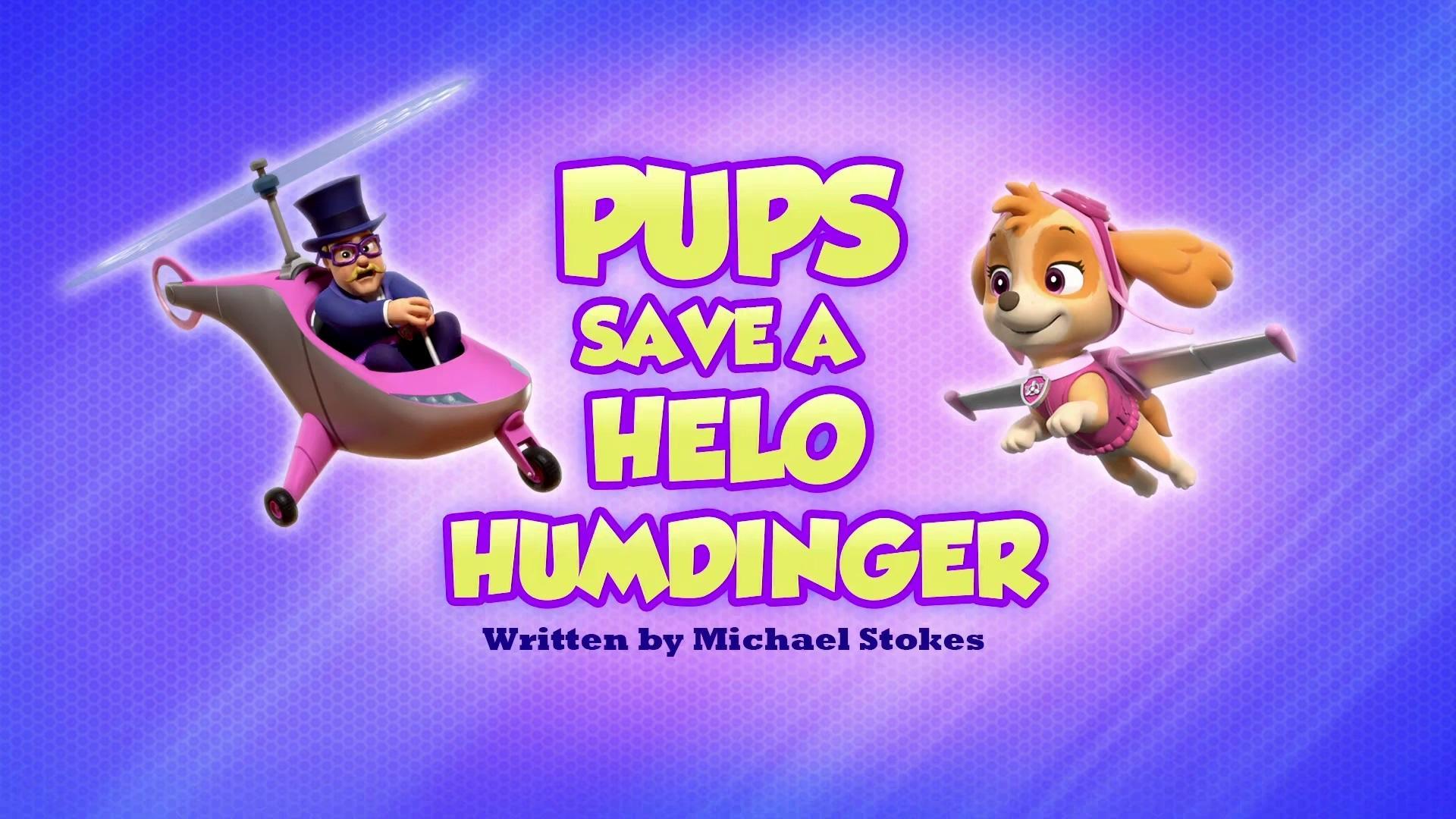 Still from Pups Save a Helo Humdinger