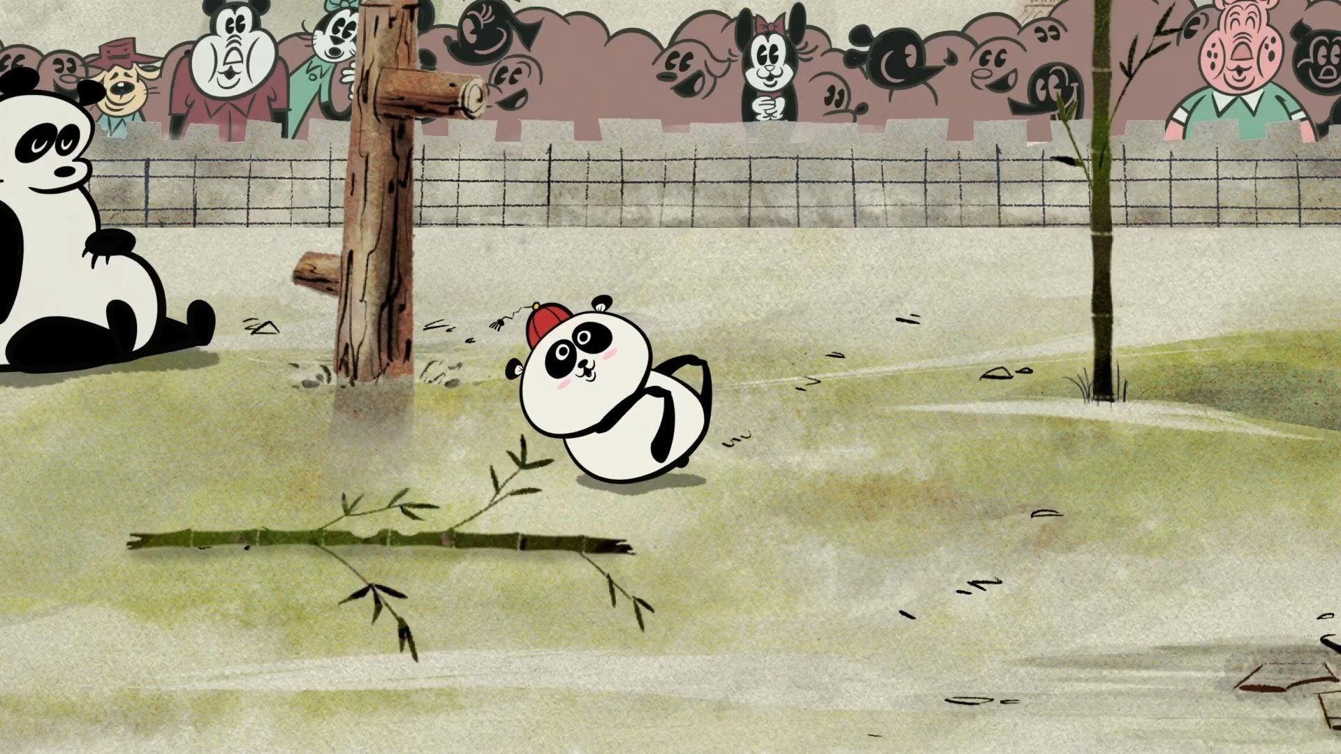 Still from Panda-monium