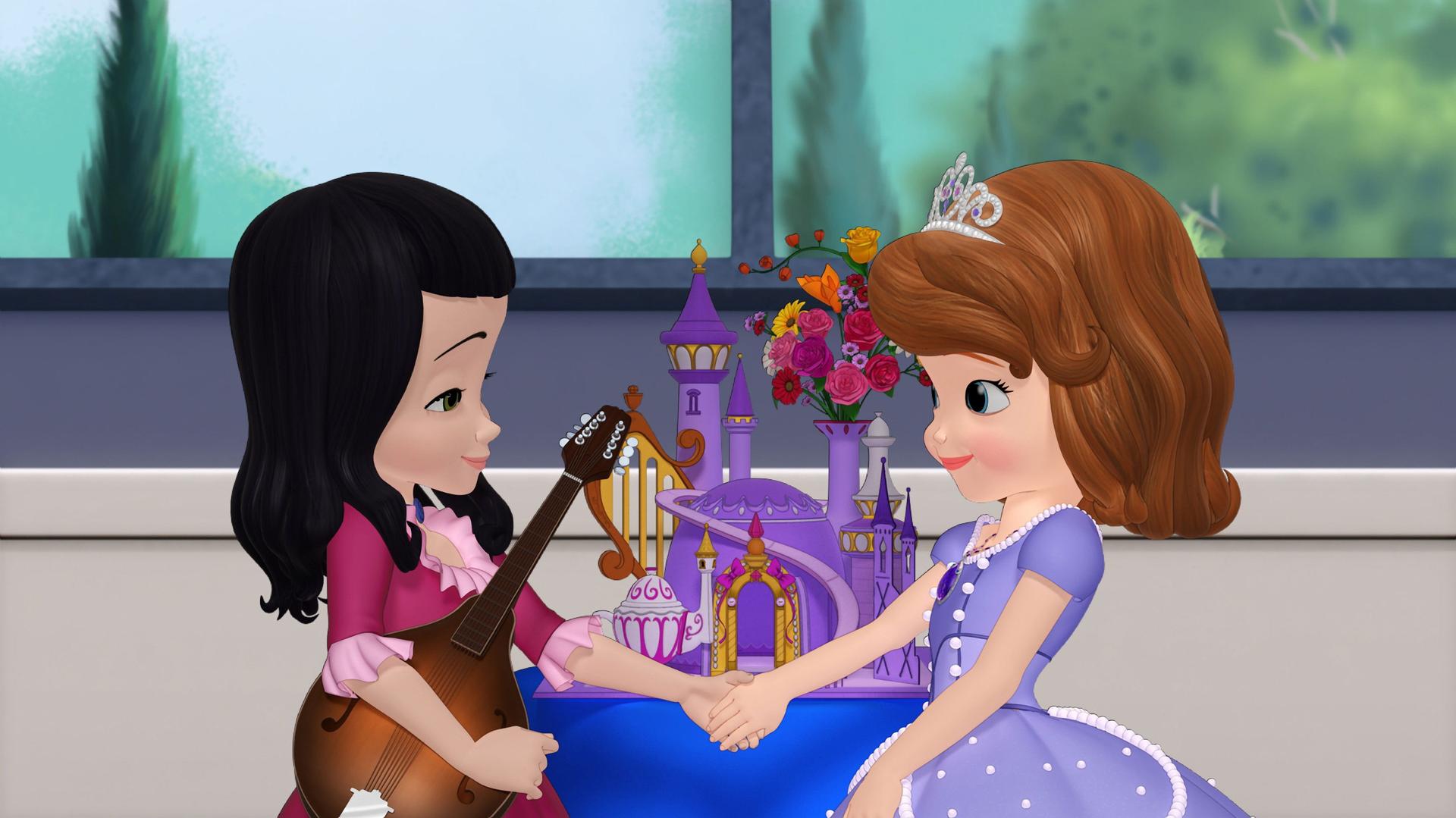 Still from The Shy Princess