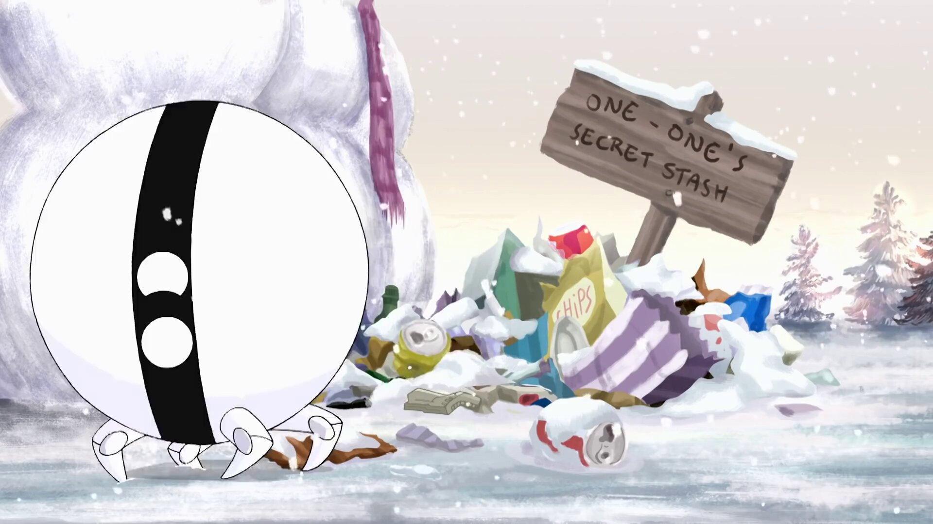 Still from The Snow Car